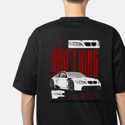 Streetwear Oversized Drift King T-Shirt