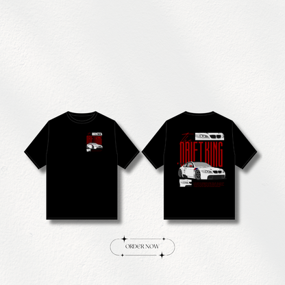 Streetwear Oversized Drift King T-Shirt
